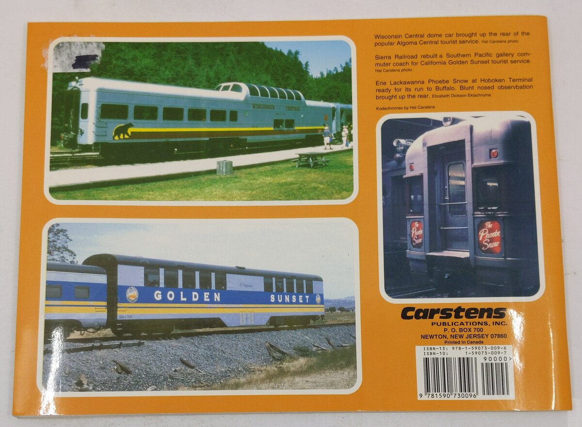 Passenger Cars 3 Paperback Book By Hal Carstens VG