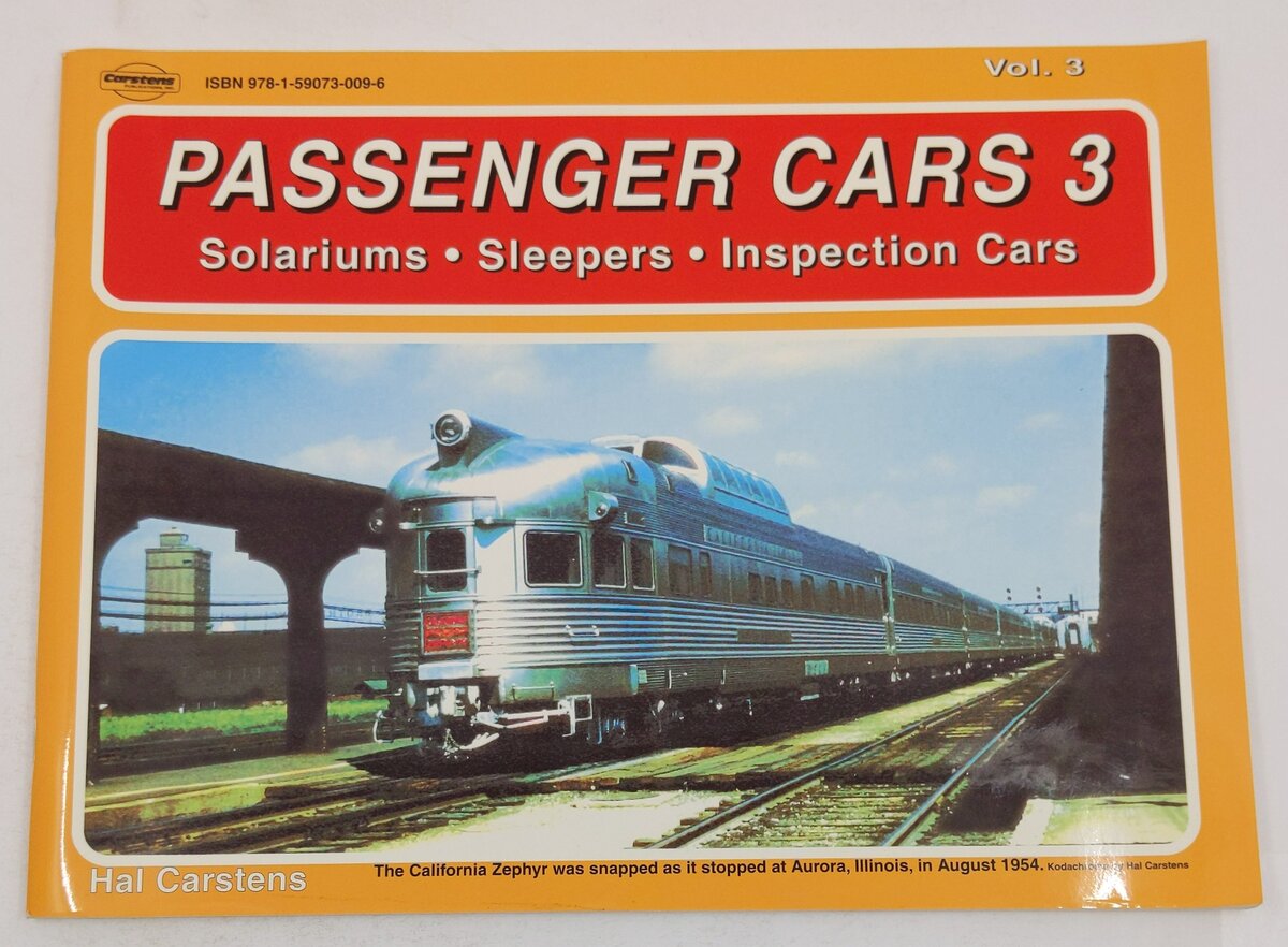 Passenger Cars 3 Paperback Book By Hal Carstens VG