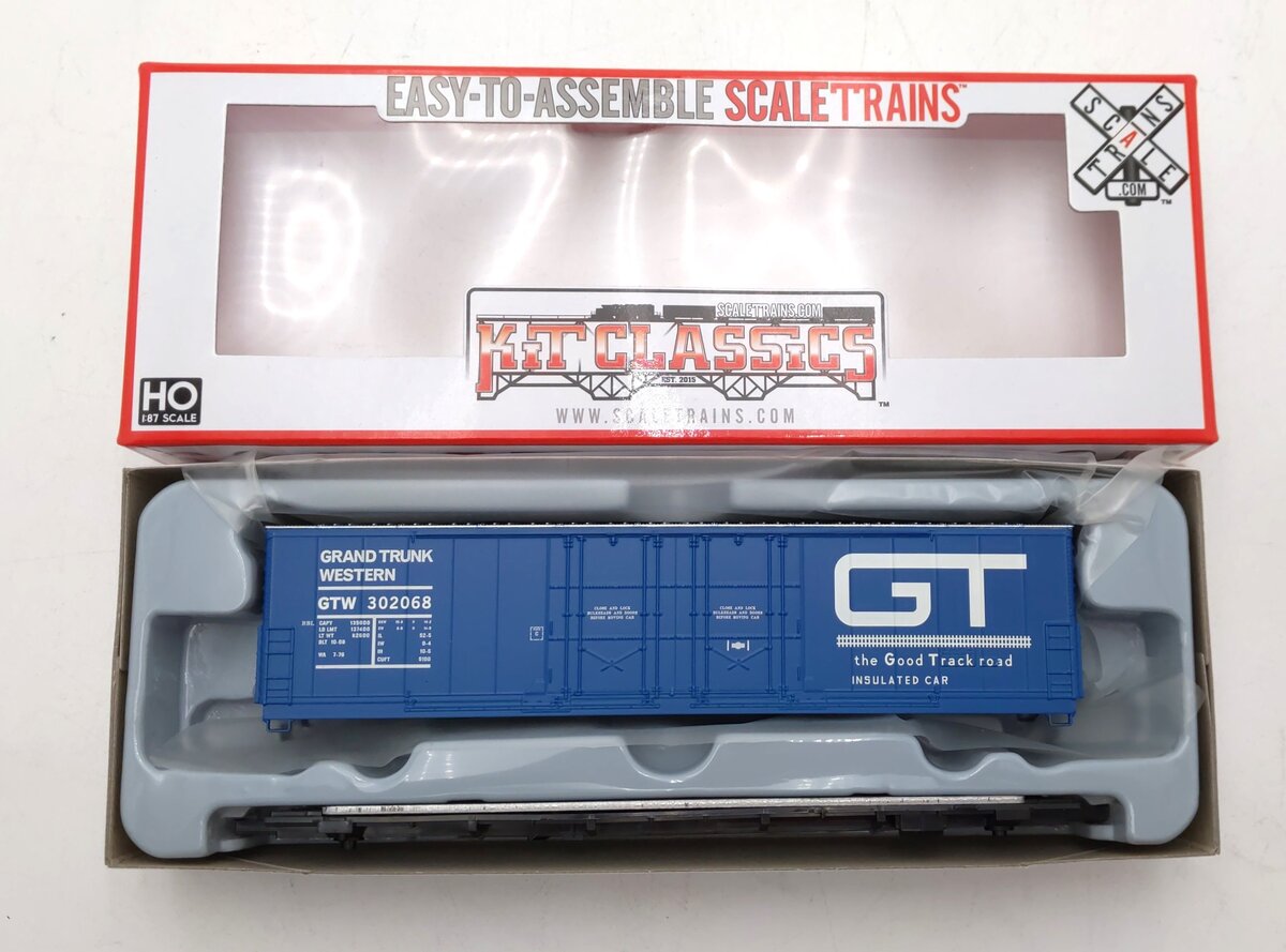 Scale Trains SXT1042 HO GTW 5100 RBL 8' Double-Plug Boxcar #302068