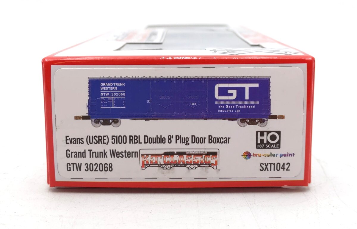 Scale Trains SXT1042 HO GTW 5100 RBL 8' Double-Plug Boxcar #302068