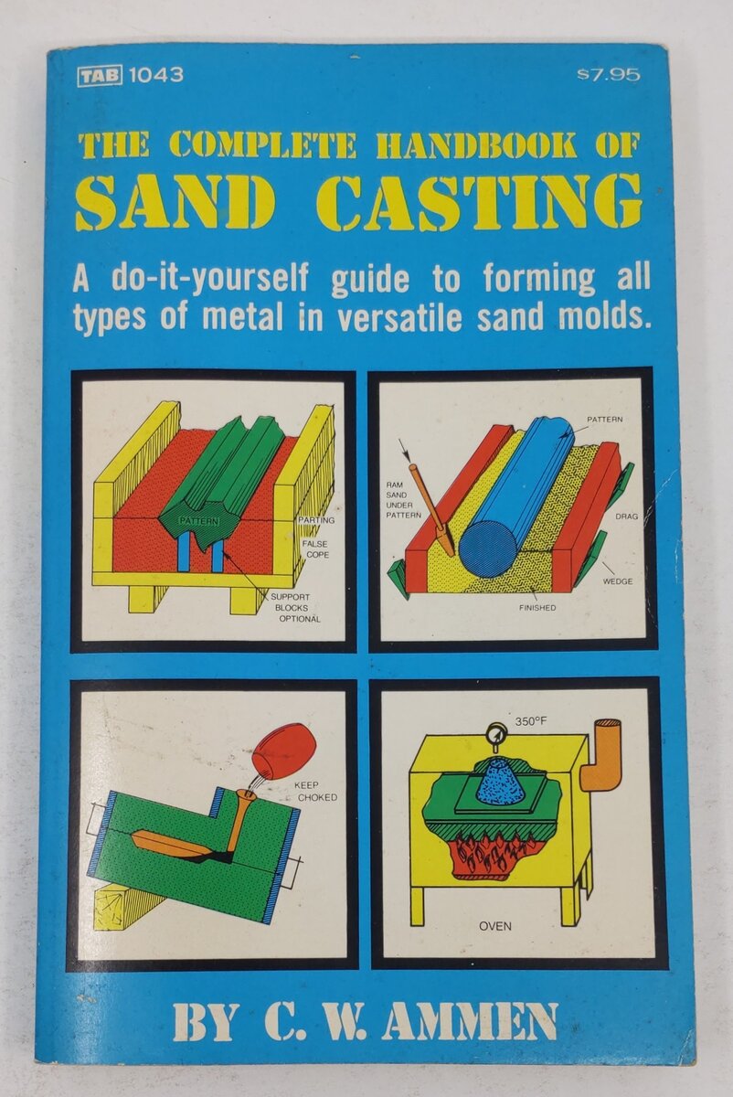 The Complete Handbook of Sand Casting Paperback Book By C. W. Ammen VG