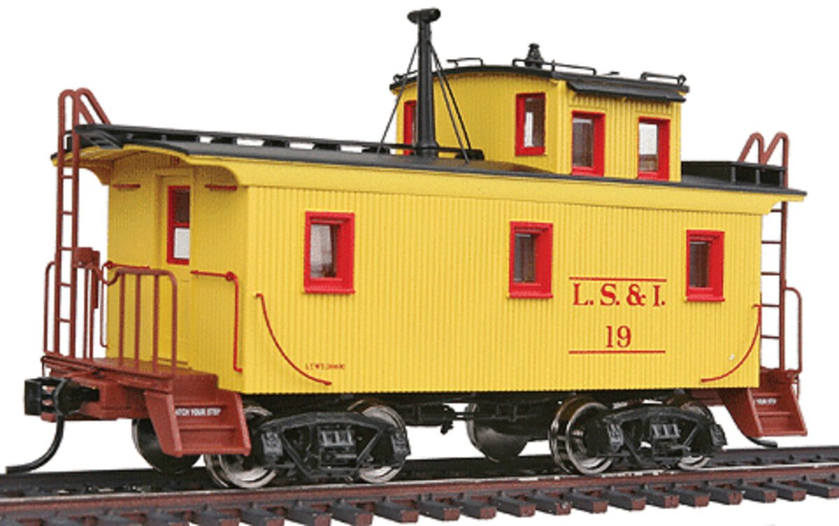 Walthers 932-7690 HO Scale Lake Superior & Ishpeming G2 Wood Caboose #19 LN/Box