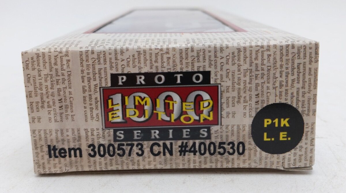 Proto 1000 300573 HO Scale Canadian National Newsprint Boxcar #400530 LN/Box