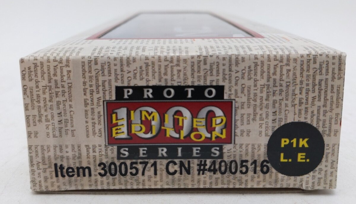 Proto 1000 300571 HO Scale Canadian National Newsprint Boxcar #400516 LN/Box