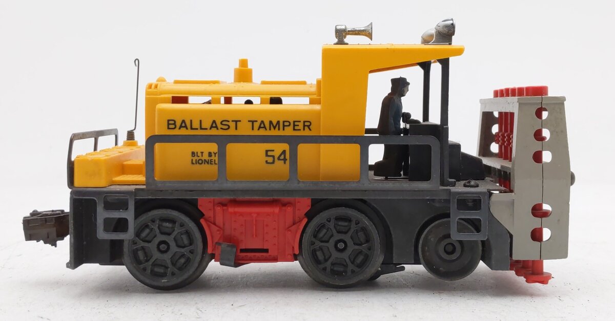 Lionel 54 Vintage O Postwar Ballast Tamper Car VG