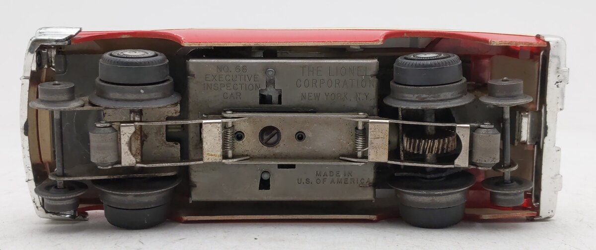 Lionel 68 Vintage O Executive Inspection Car VG