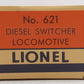Lionel 621 Vintage O Jersey Central NW-2 Powered Diesel Locomotive VG/Box
