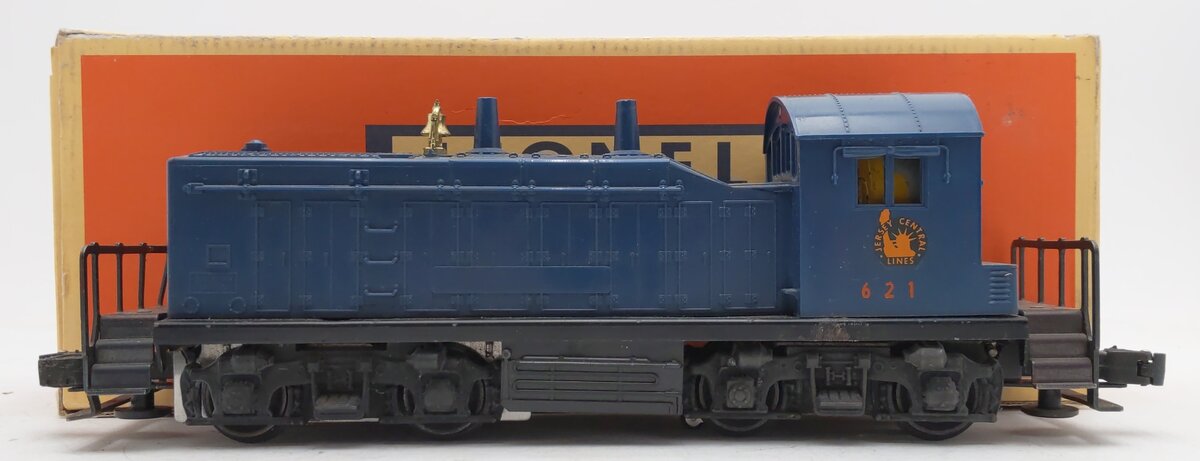 Lionel 621 Vintage O Jersey Central NW-2 Powered Diesel Locomotive VG/Box