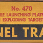 Lionel 470 Vintage O Operating Missile Launching Platform W /Car EX/Box