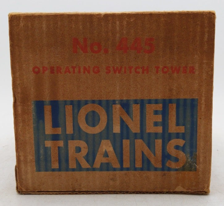 Lionel 445 Vintage O Operating Watchman Tower VG/Box