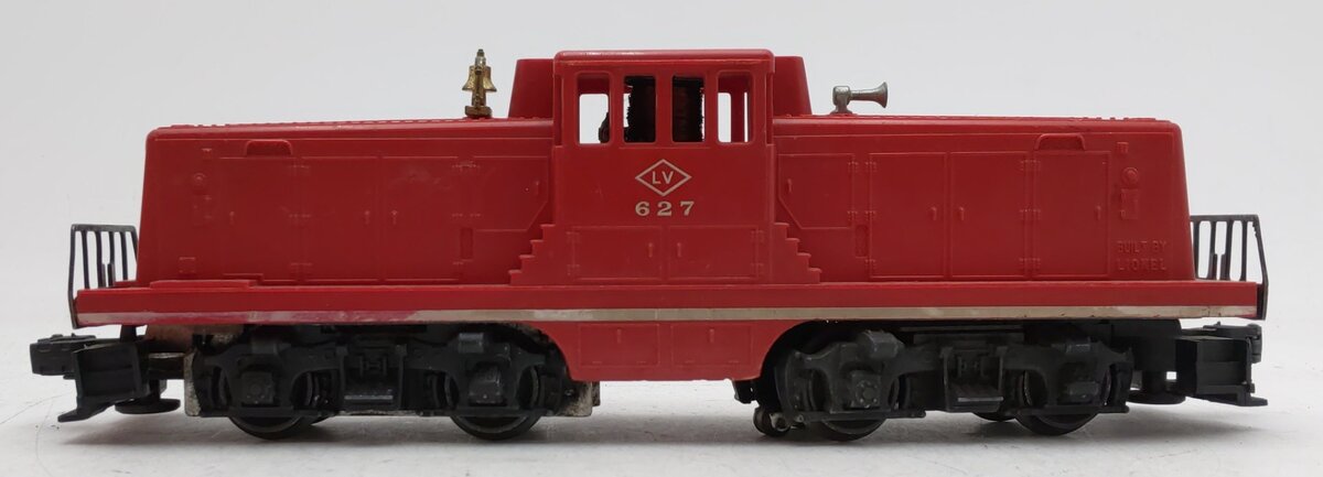 Lionel 627 Vintage O Gauge Lehigh Valley 44 Ton Diesel Locomotive VG