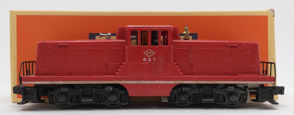 Lionel 627 Vintage O Gauge Lehigh Valley 44 Ton Diesel Locomotive VG