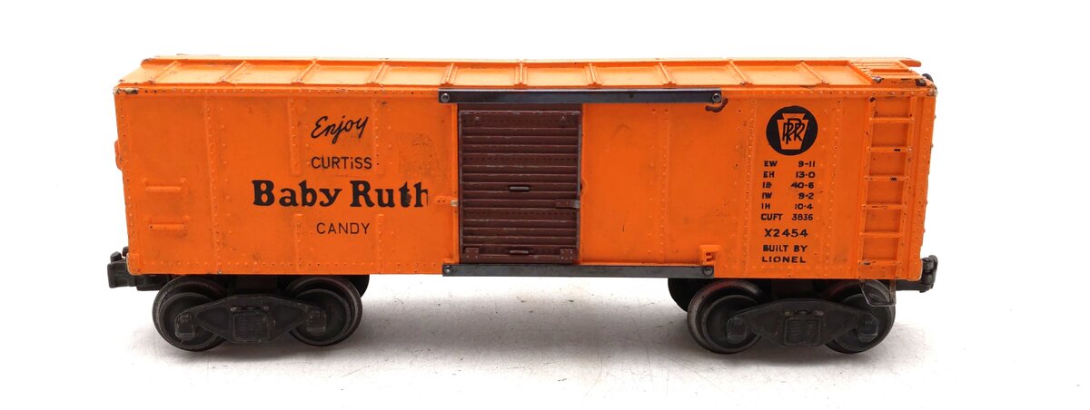 Lionel X2454 Vintage O Baby Ruth Railroad Boxcar VG