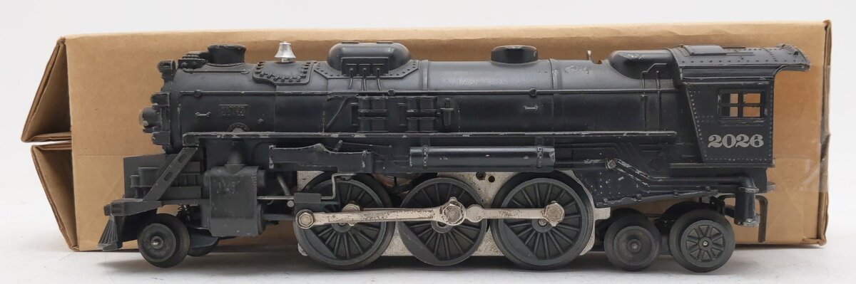 Lionel 2026 Vintage O 2-6-4 Die-Cast Steam Locomotive - Late Version VG/Box
