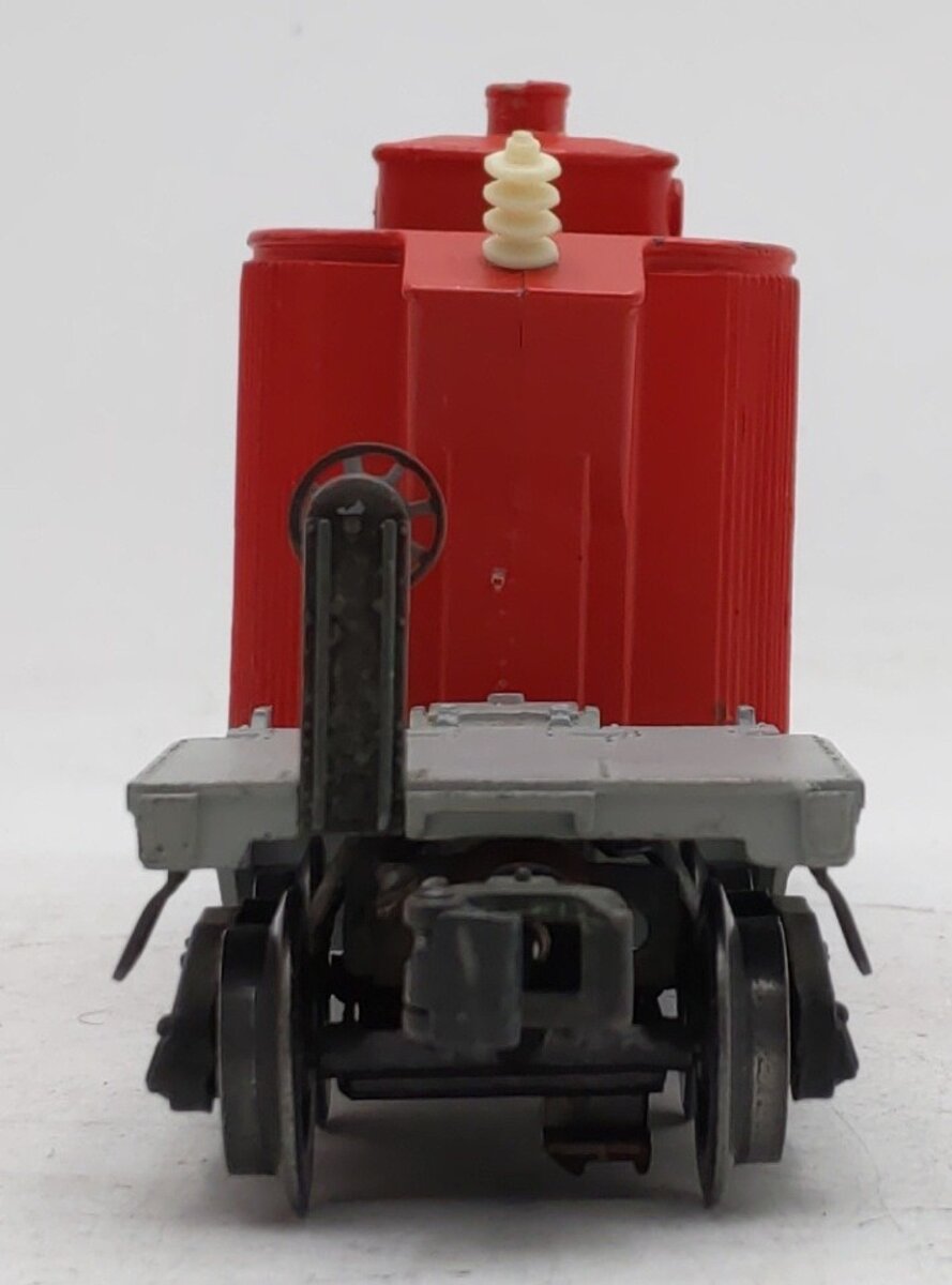 Lionel 2461 Vintage O Postwar Diecast Flatcar w/ Red Transformer VG/Box