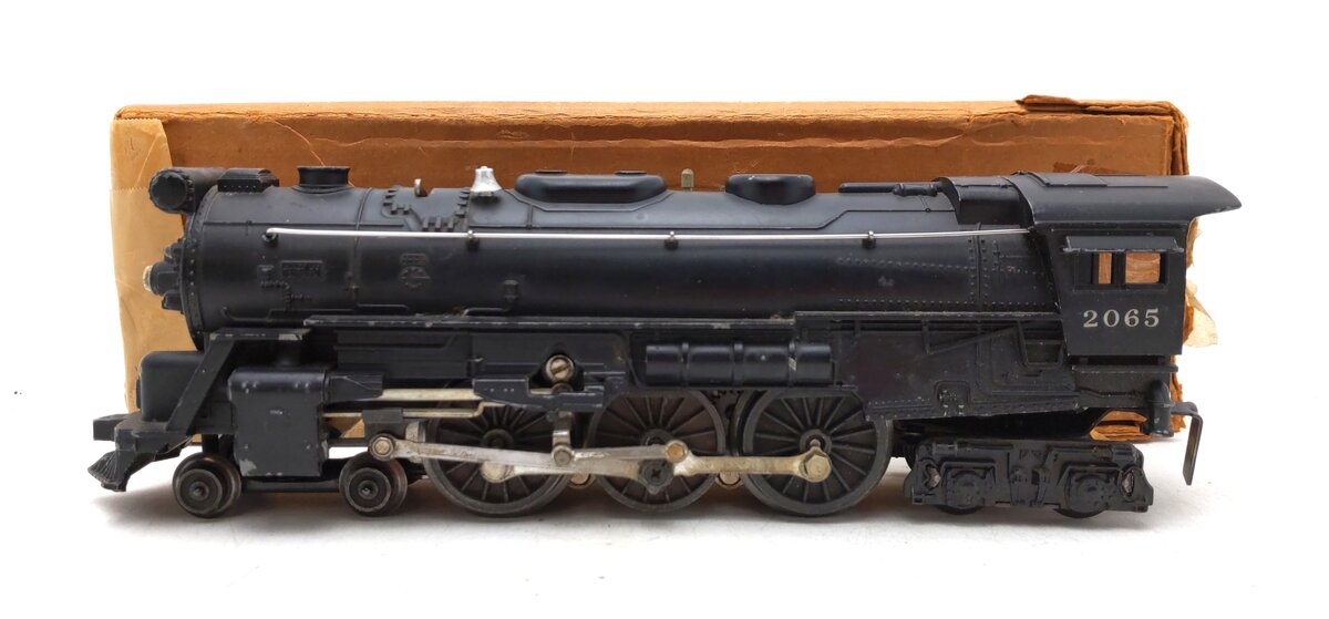 Lionel 2065 Vintage O 4-6-4 Small Hudson Steam Locomotive VG/Box