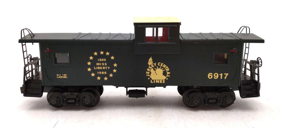 Lionel 6-6917 O Gauge Jersey Central Extended Vision Caboose EX