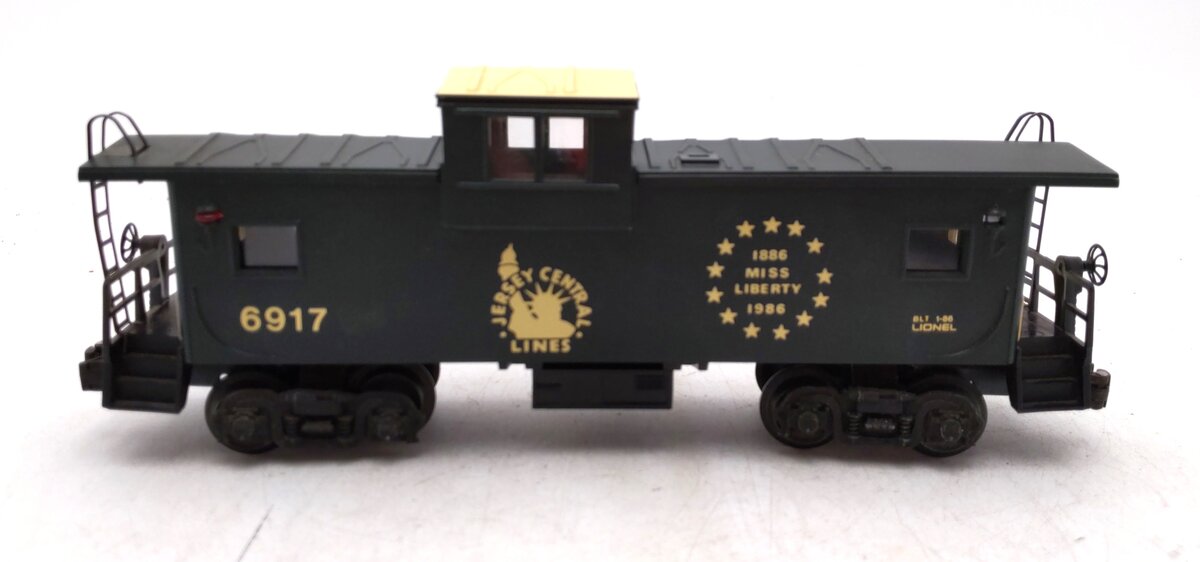 Lionel 6-6917 O Gauge Jersey Central Extended Vision Caboose EX