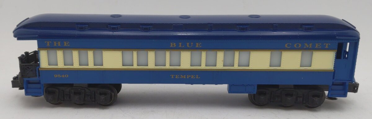 Lionel 6-9540 O Gauge Blue Comet "Tempel" Observation Car #9540 EX/Box