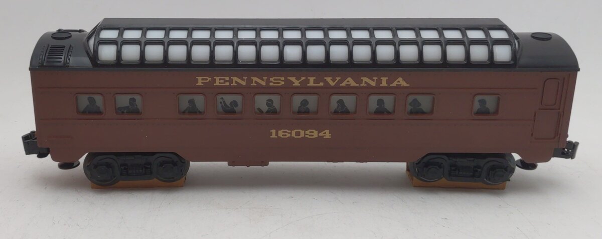 Lionel 6-16094 O Gauge Pennsylvania Full Vista Dome Car EX/Box