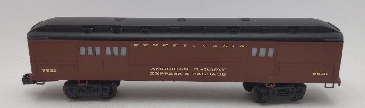 Lionel 6-9521 O Gauge Pennsylvania Illuminated Baggage Car #9521 EX/Box