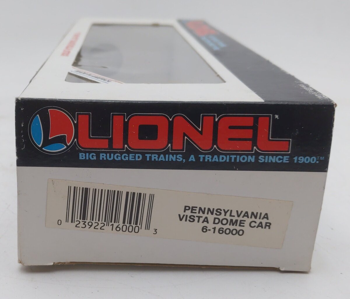 Lionel 6-16000 O Gauge Pennsylvania Tuscan Vista Dome Car #16000 EX/Box