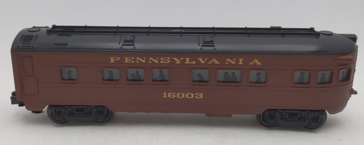 Lionel 6-16003 O Gauge Pennsylvania Tuscan Observation Car EX/Box