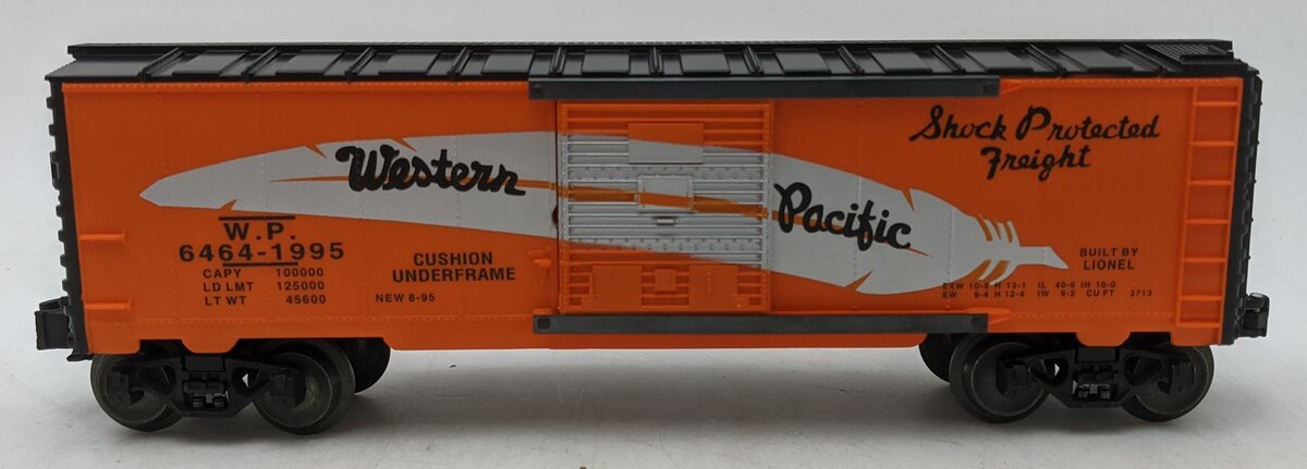 Lionel 6-52057 O Gauge TTOS-1995 Western Pacific Convention 6464 Boxcar VG/Box