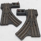 Lionel O42 Vintage O Manual Left-Hand & Right-Hand Switches (Pair of 2) VG