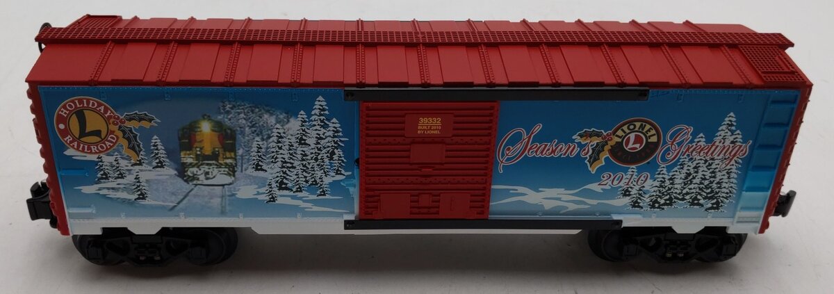Lionel 6-39332 O Gauge 2010 Christmas Boxcar LN/Box