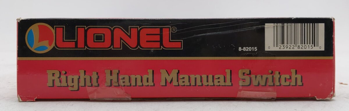 Lionel 8-82015 G Scale Right Hand Manual Switch Turnout EX/Box