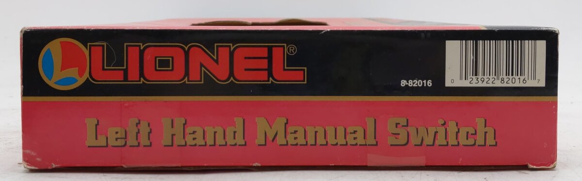 Lionel 8-82016 G Scale Left Hand Manual Switch Turnout EX/Box