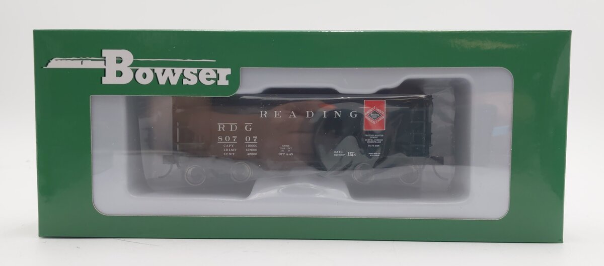 Bowser 43088 HO Reading Anthracite Class Hto 55 Ton Fishbelly Hopper Car #80707
