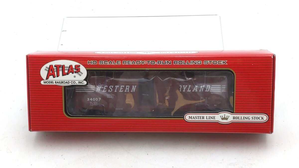 Atlas 20001460 HO Scale Western Maryland 50' Single Door Boxcar #34007