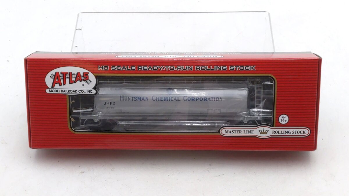 Atlas 20001882 HO Huntsman Chemical JHPX 3-Bay Cylindrical Hopper Car #3510