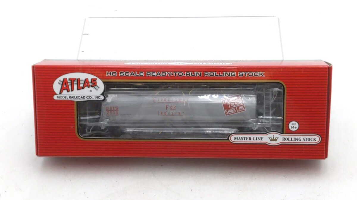 Atlas 20001885 HO Detroit & Toledo Shore ACF 6-Bay Cylindrical Hopper #2509