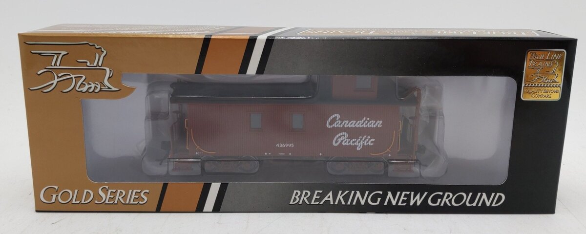 True Line Trains 301167 HO Scale Canadian Pacific Caboose #436995