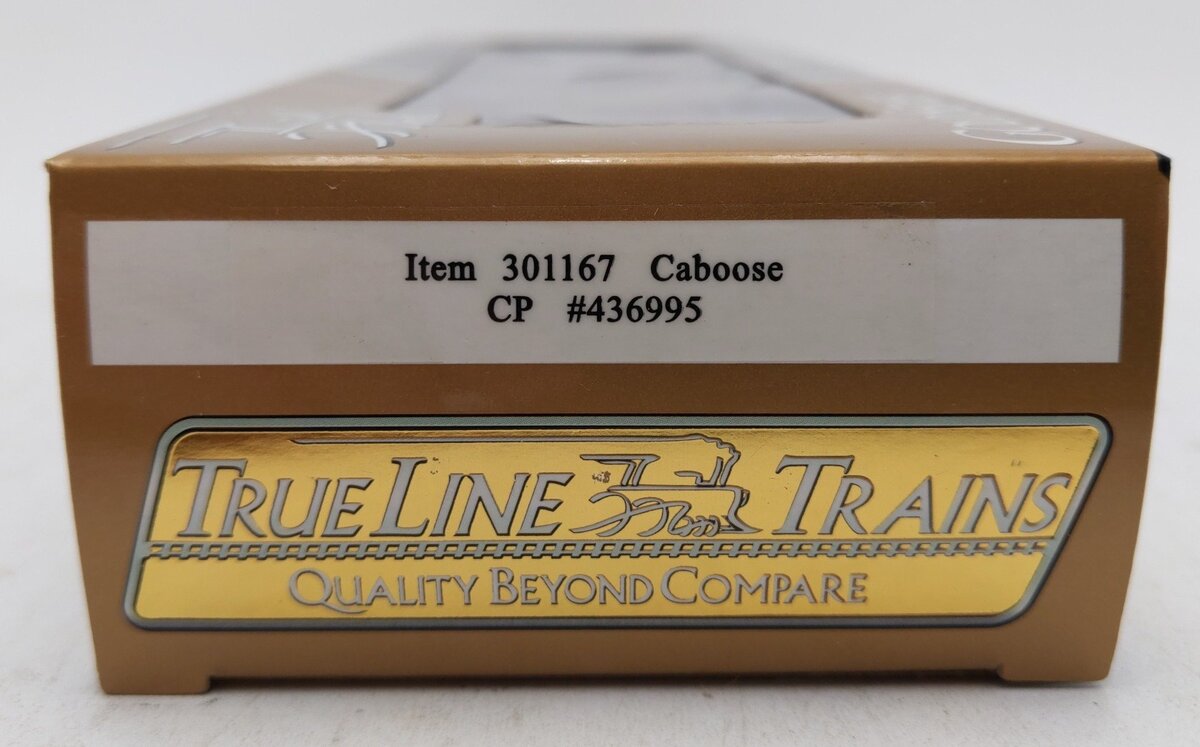 True Line Trains 301167 HO Scale Canadian Pacific Caboose #436995
