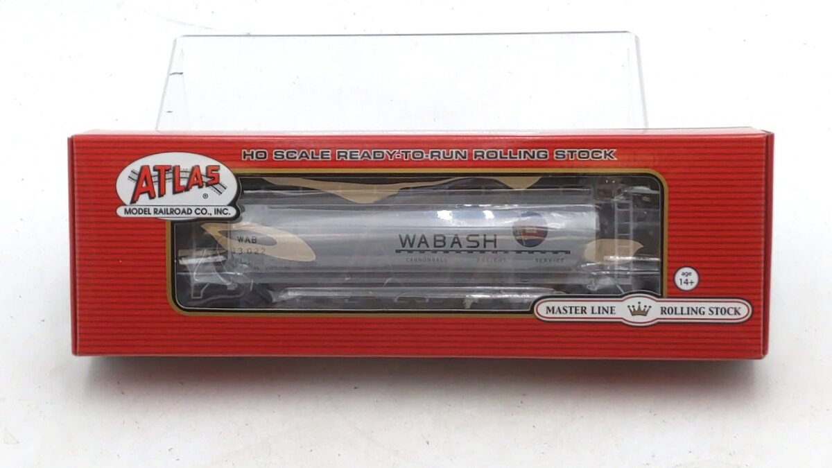 Atlas 20001890 HO Wabash ACF 6-Bay Cylindrical Hopper #33022