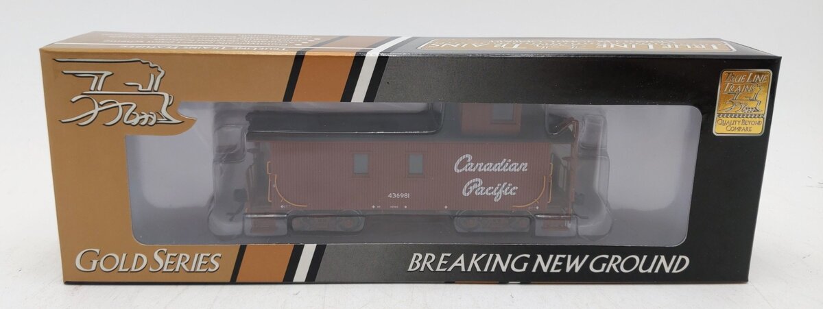 True Line Trains 301166 HO Scale Canadian Pacific Caboose #436981