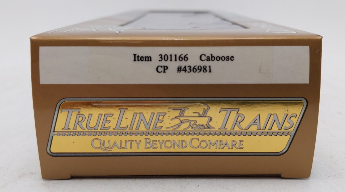 True Line Trains 301166 HO Scale Canadian Pacific Caboose #436981