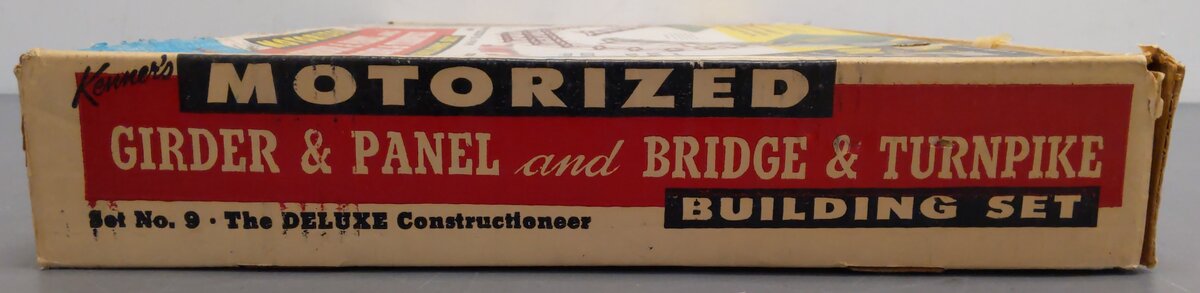 Kenner 9 Vintage Motorized Girder/Panel & Bridge/Turnpike Building Set EX/Box