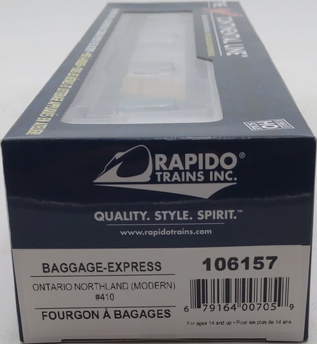 Rapido Trains 106157 HO Ontario Northland 73' 6