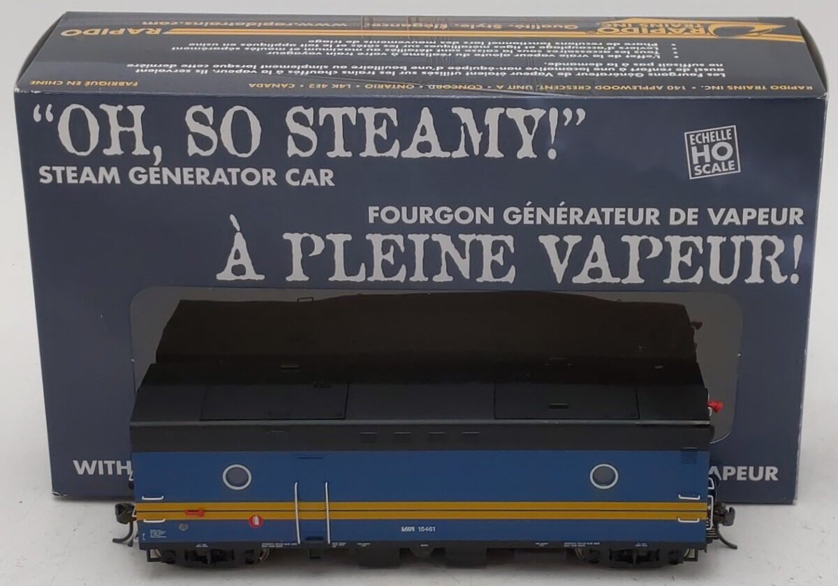 Rapido Trains 107102 HO VIA Rail Canada The Steam Generator Car #15461