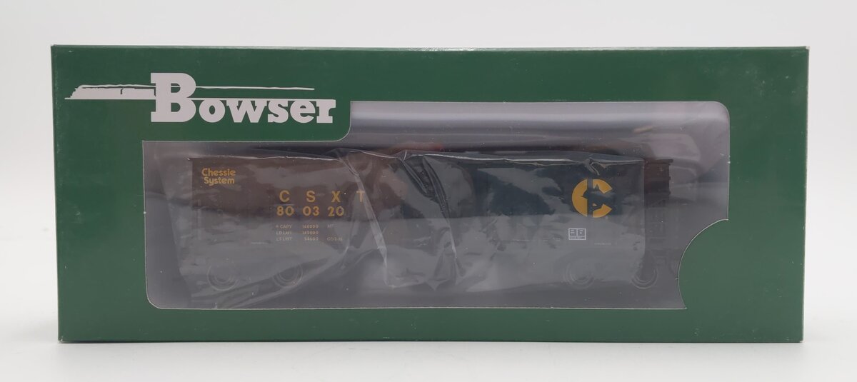 Bowser 41812 HO Chessie CSXT 70 Ton 14 Panel Hopper Car #800320