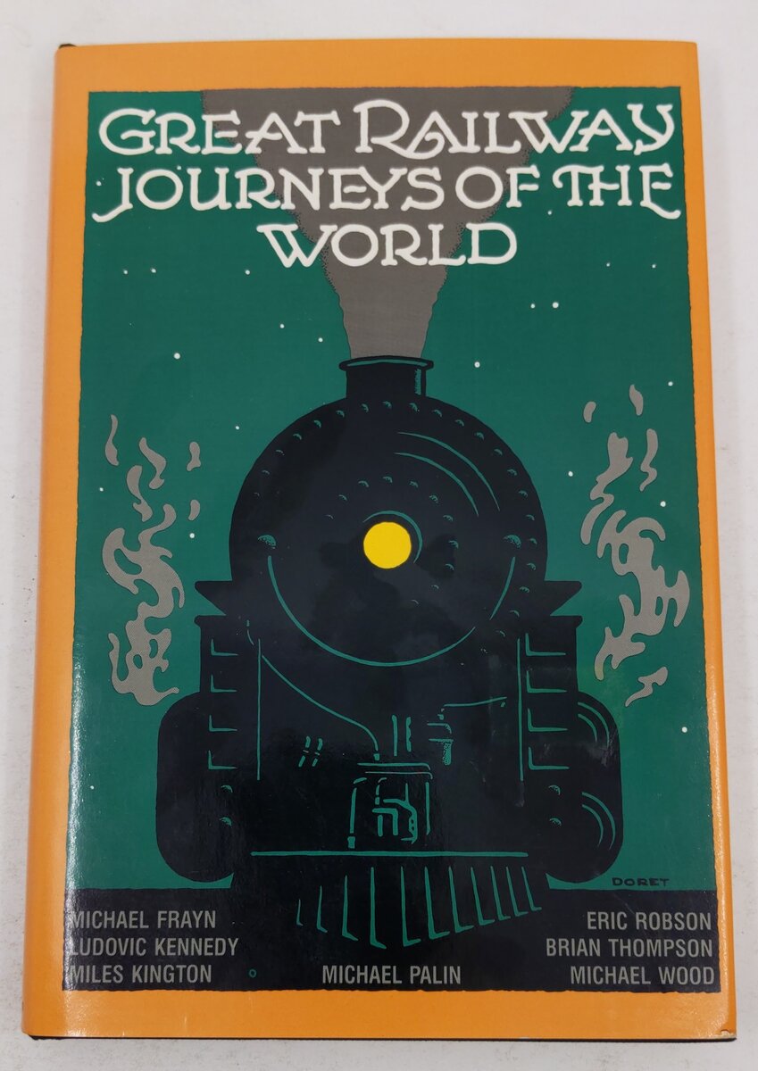 Great Railway Journeys of the World Hardcover Book Michael Frayn, Michael Palin EX