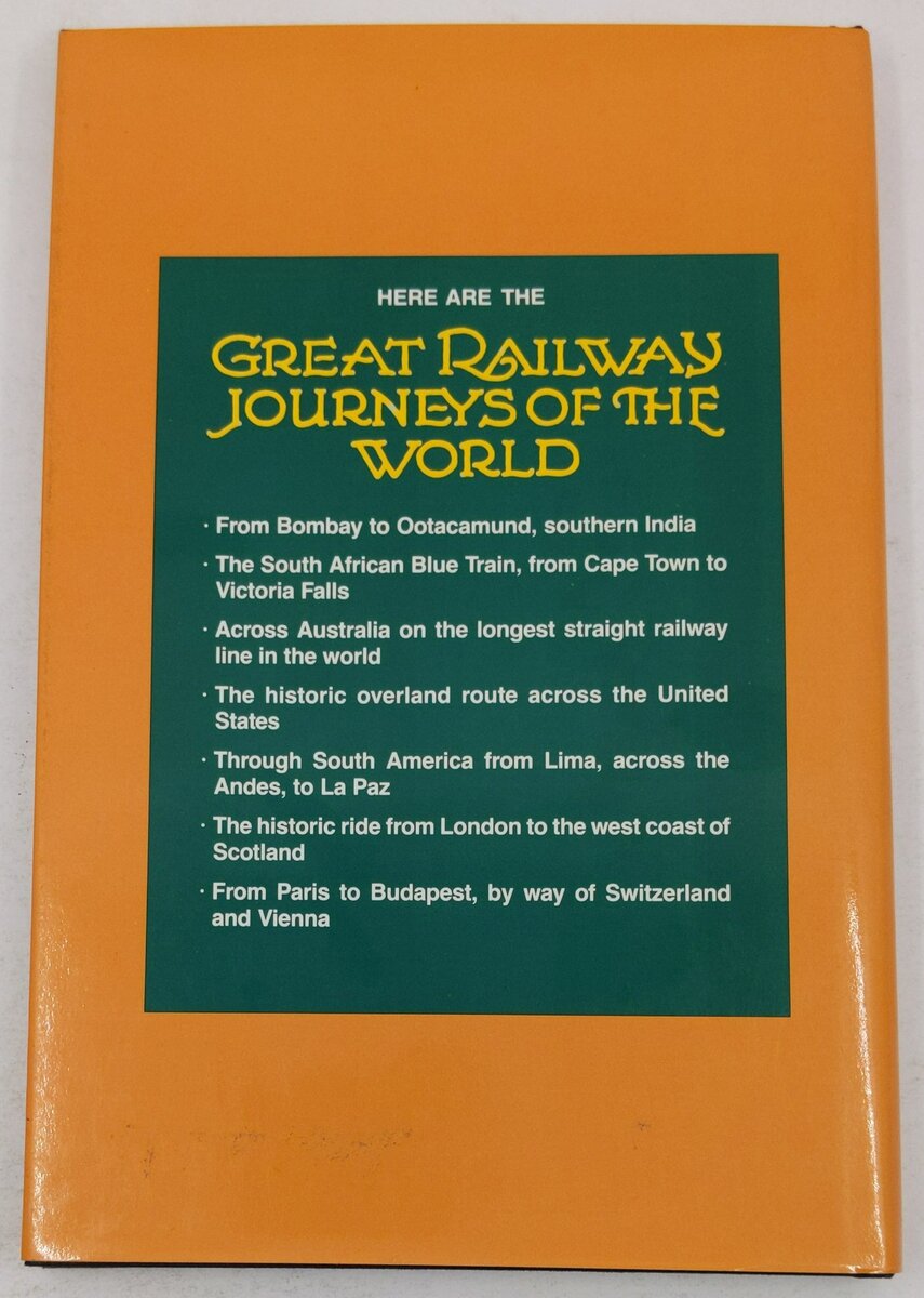 Great Railway Journeys of the World Hardcover Book Michael Frayn, Michael Palin EX