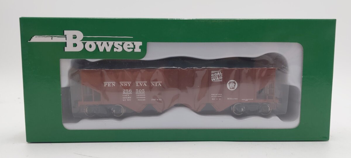 Bowser 42046 HO Pennsylvania H21a “Coal Goes To War” Hopper Car #256505