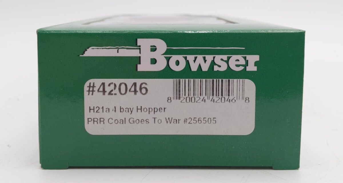 Bowser 42046 HO Pennsylvania H21a “Coal Goes To War” Hopper Car #256505