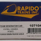 Rapido Trains 107104 HO VIA Rail Canada The Steam Generator Car #15472